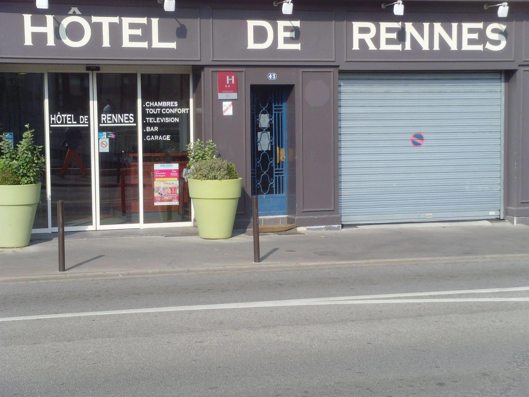 Hotel De Rennes Le Mans Exterior photo